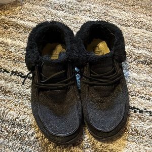 Black sparkly hey dudes